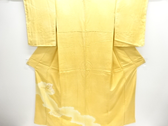 JAPANESE KIMONO / HOMONGI / EMBROIDERY / CARRIAGE